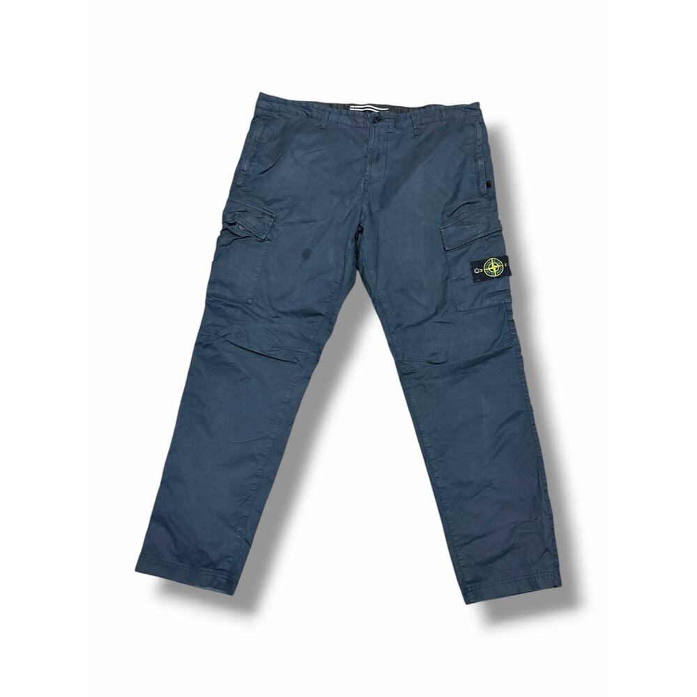 Stone Island Cargo Pants ‘Navy’ | Size 40W